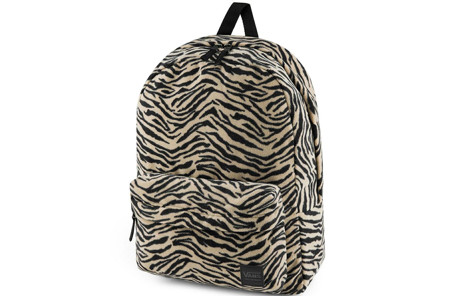 Vans Polyester Backpack Regular Unisex Zebra Stripes VN00021MZBR