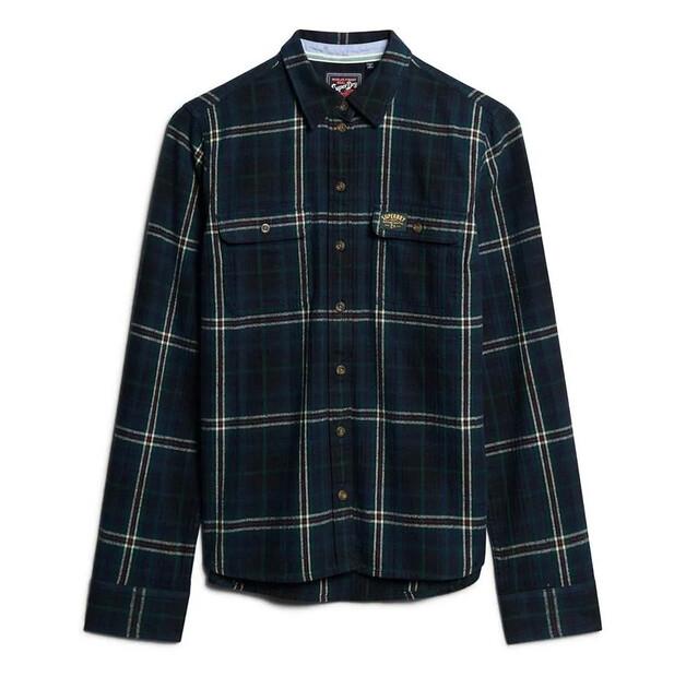 

Superdry Lumberjack Check рубашка с длинным рукавом S