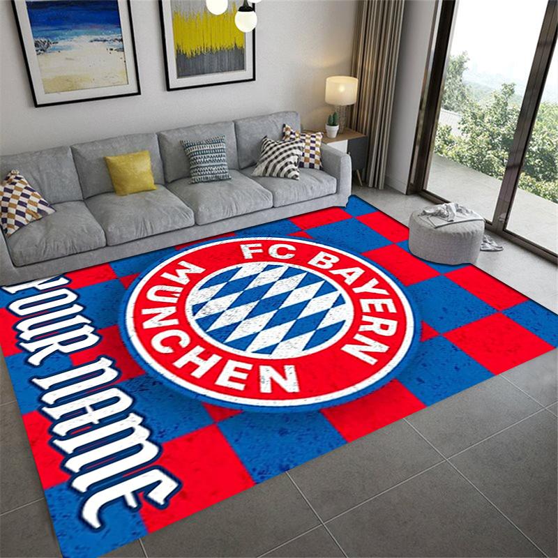 Custom Name Bayern Munich Carpet Rug for Living Room Bedroom Home Sofa Decoration,Kids play Non-slip Floor Mat