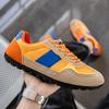 Nya herrskor Mesh Andningsbara Mode Sneakers Trendiga Bekväma och Mångsidiga Mjuksolade Herrars Moraliska Träningsskor