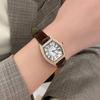 Wine Barrel Fashion Watch Female Student Simple Roman Scale Diamond-Encrusted Women'S Watch Temperament