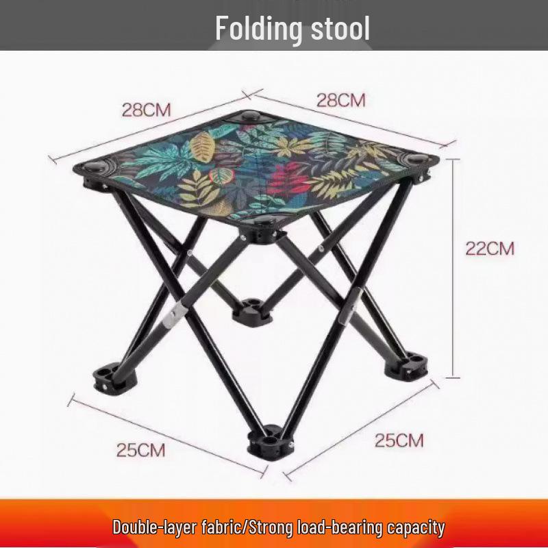Folding Recliner Moon Chair: Outdoor Nap Bed, Picnic Chair, Fishing Stool
