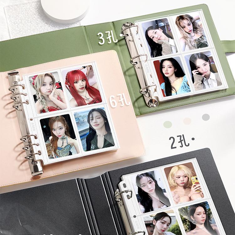 Excellent Quality StarMate 10pcs Clear Sheets Sleeve for A5/A4 Binder Acid Free-No CPP Loose-leaf Page 4/9grid Photocard Storage