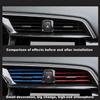 Car Air Conditioning Outlet Decorative Strip Car Air Outlet Decorative Strip Dashboard Vents Car Interior Moulding Trim Strips