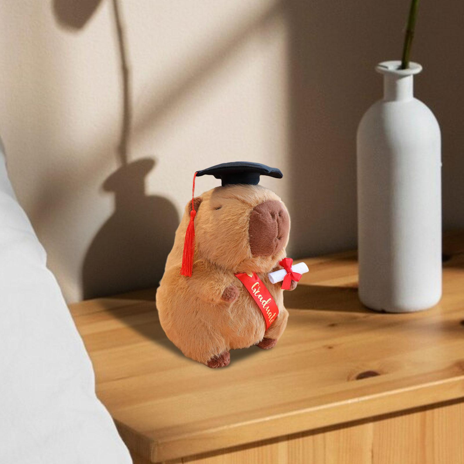 Capybara Doll 25cm Figures Comfortable Adorable Capybara Toy