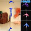 Office Bells Wind chime 40cm Ornament Pendant 4 Tube Acrylic Creative Decoration Garden Good luck Hanging Home