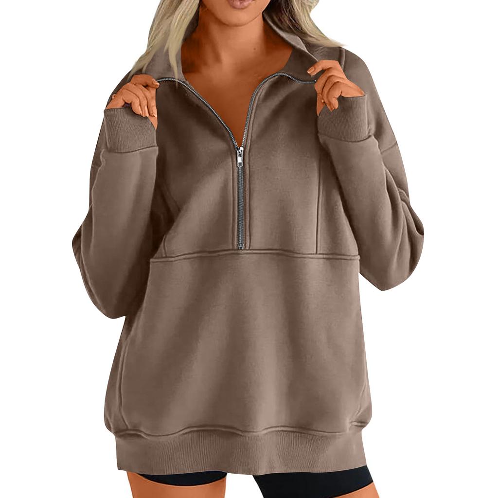 Womens Casual Long Sleeve Drawstring Sweatshirt Pullover Tops Loose Oversized Clothes