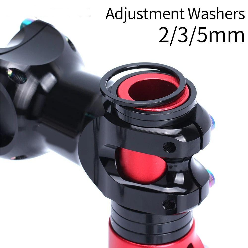 3pcs Raise Handlebar Bike Fork Washer Aluminum Alloy Handlebar Raise Ring Headset Spacers  Cycling