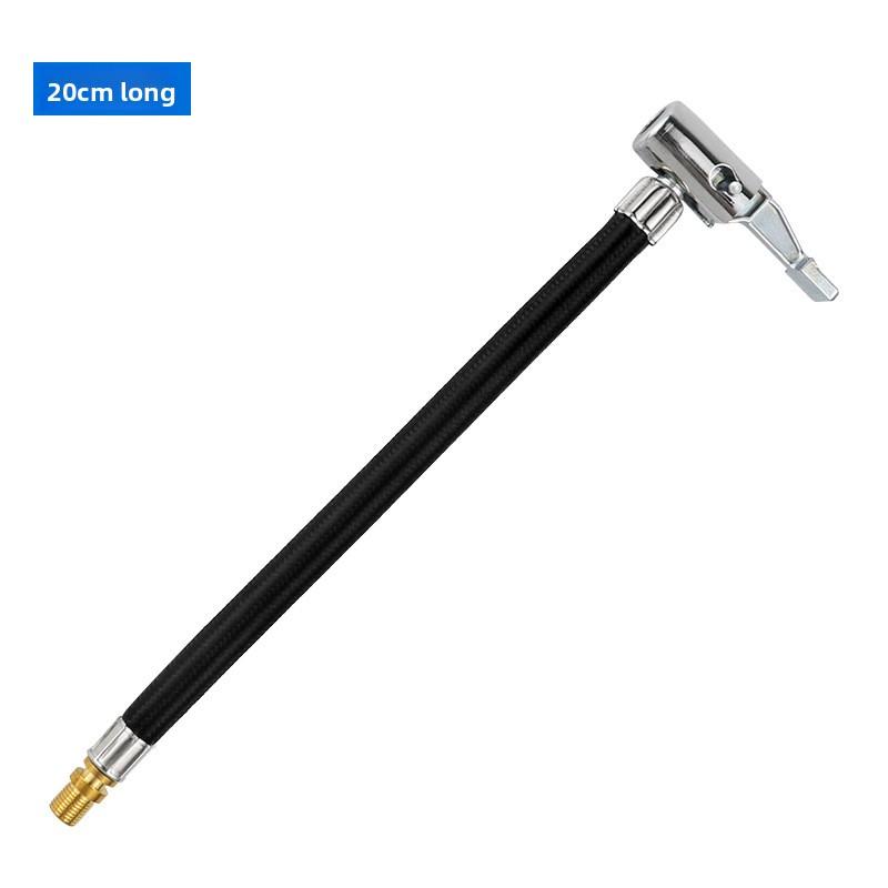 For STONEGO Car Tire Inflator Hose Inflatable Air Pump Extension Tube Adapter Twist Tyre Connection Locking Air Chuck