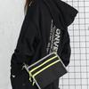 Converse Color Block Zipper Closure Polyester Shoulder Crossbody Bag Unisex bags Black Yellow 10019911-001