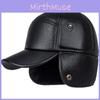 Comfortable And Insulating Men's Autumn Winter Cotton Ear Hat Versatile Duckbill Cap