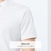FORTEI Men's 7A Antibacterial Cool Touch Solid Polo Shirt
