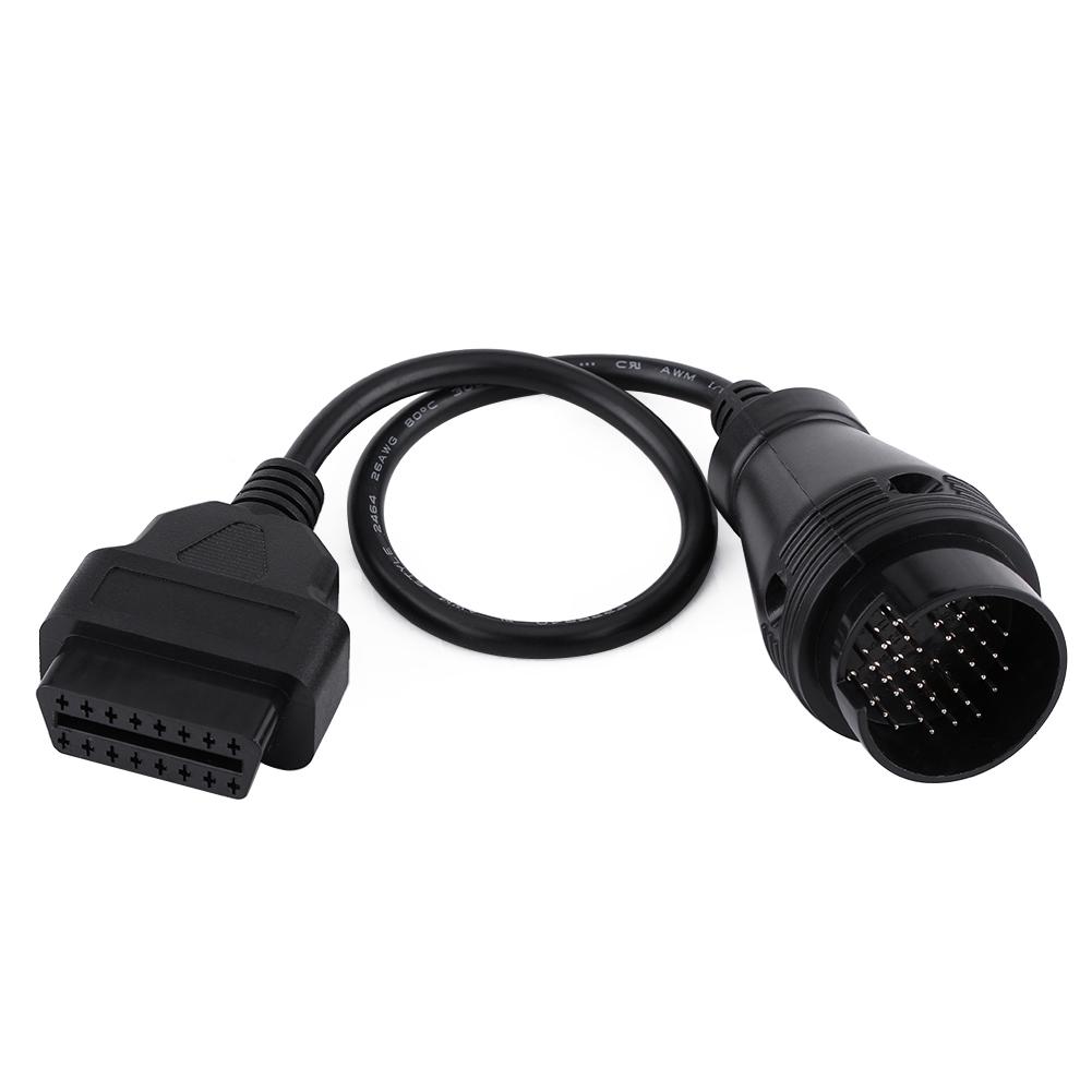 38 Pin To 16 Pin OBD2 Adapter Connector Diagnostic Cable for Mercedes Benz