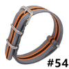 18MM 20MM 22MM Nylon Watch Band Sport Casual Straps Replacement With Stainless Steel Buckle For Men Women's Watch Accessories