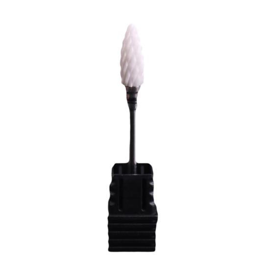 Ceramic Grinding Head Nail Art Drill Bit Polish Cuticle Manicure Machine Cutter