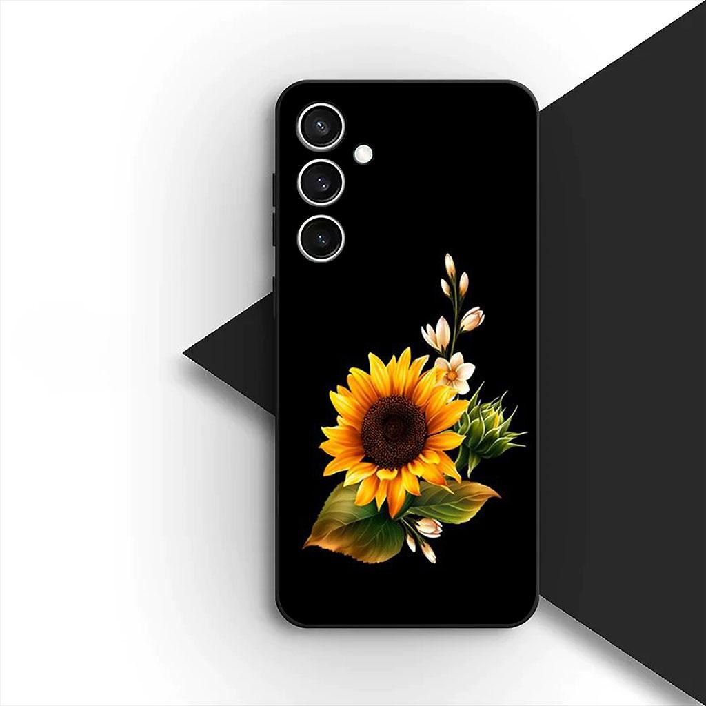 Handyhülle für Motorola Moto Edge 70 60 Fusion NEO Pro G Stylus G56 G96 G04 G05 20 Hülle Sonnenblume Gelbe Blume Schmetterling