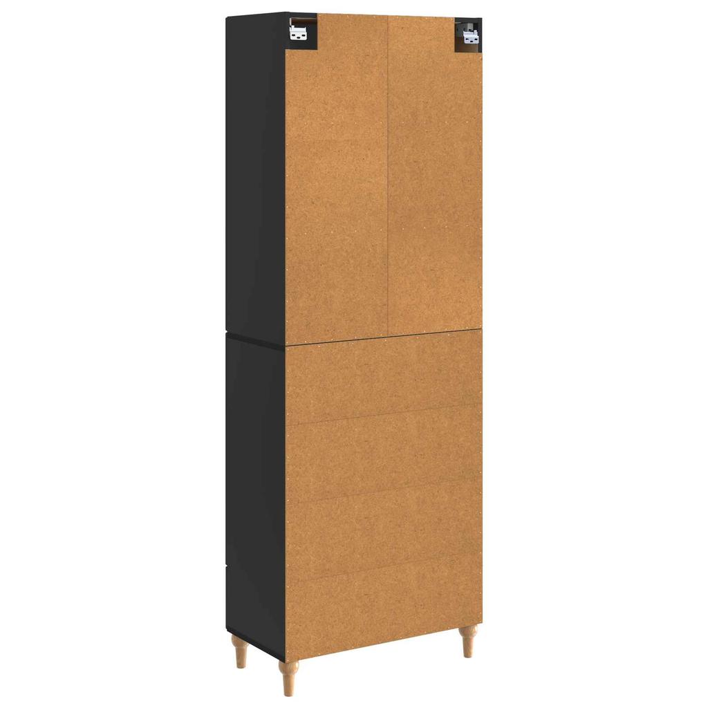 Cabinet Set 2 pcs 66 x 34.5 x 95 cm engineered wood