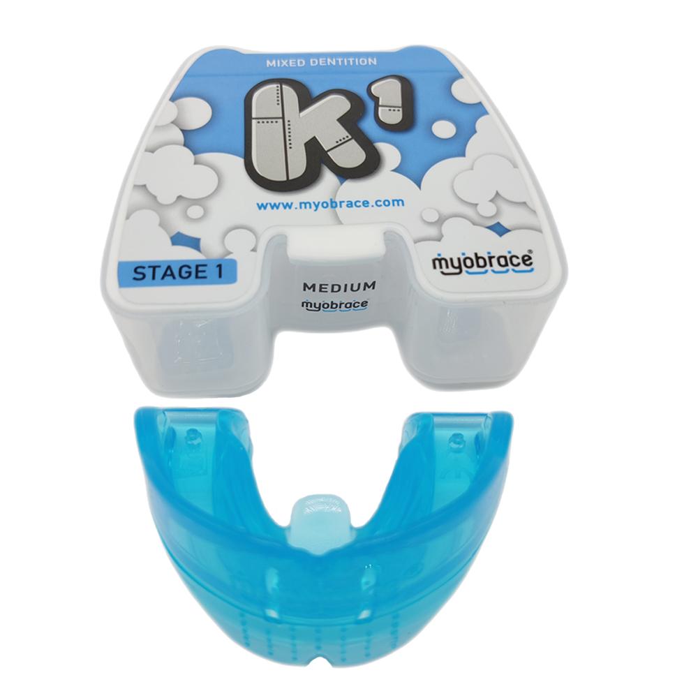 

Стоматологический миобрейс K1 Маленький/Средний/Большой Ортодонтический корректор зубов Силиконовые брекеты MRC Аппарат для выравнивания зубов Тренажер Возраст 5-8
