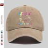 Pc Music Paradise Melody Melody Brings Joy Letter Print Hat Concert Pattern Print Baseball Cap Unisex Design Sun Hat Multip