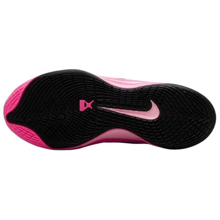 Nike A'One Rutschfeste Abriebfeste Niedrige Basketballschuhe Damen Pink Schwarz FZ8606-001