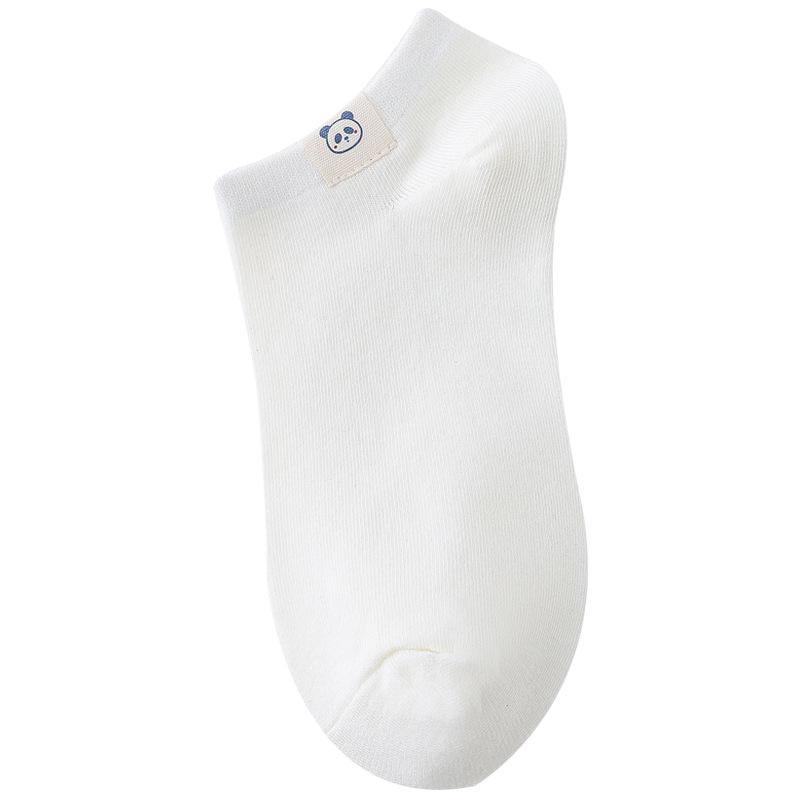 Summer Socks, Invisible Solid Color Women's Socks, Low-top Student Pure Cotton Socks