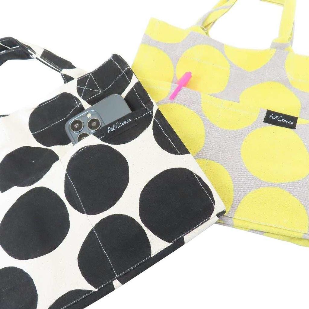 Friends Hill Square Mini-Tragetasche, Gepunktet, Natur