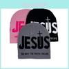 Jesus Cross Knit Beanie With Breathable Warmth For Men And Women Autumn Winter
