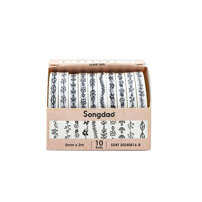 

10 рулонов тонкой базовой васи-ленты, принадлежности для скрапбукинга, набор васи-лент Rainbow Cinta Adhesiva Decorativa Journal Diary васи-ленты 8