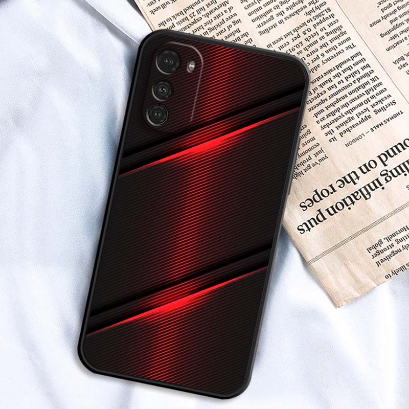 Art Colored Luminous Pattern For Motorola G85 Edge 50 G24 G35 G14 G04 40 G72 G34 G G54 G13 G32 5G Black Phone Case