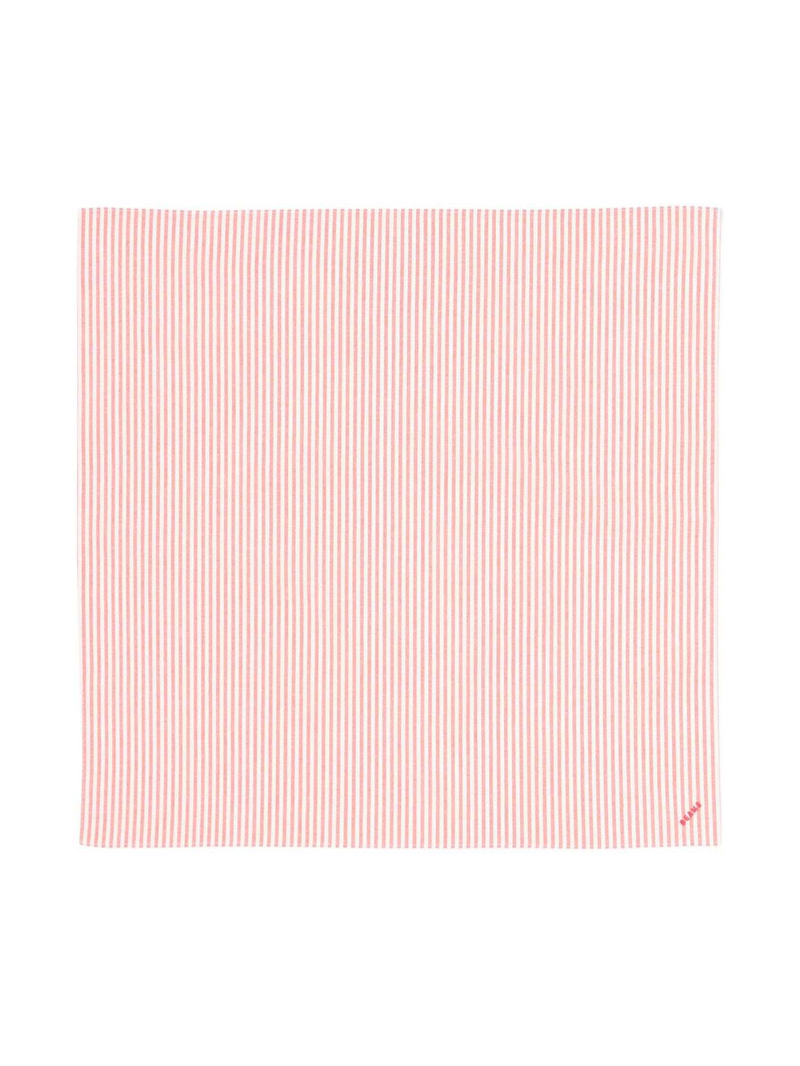 

Beams Tetron Cotton Striped Handkerchief Red 11470166274 Men s Bandana, -