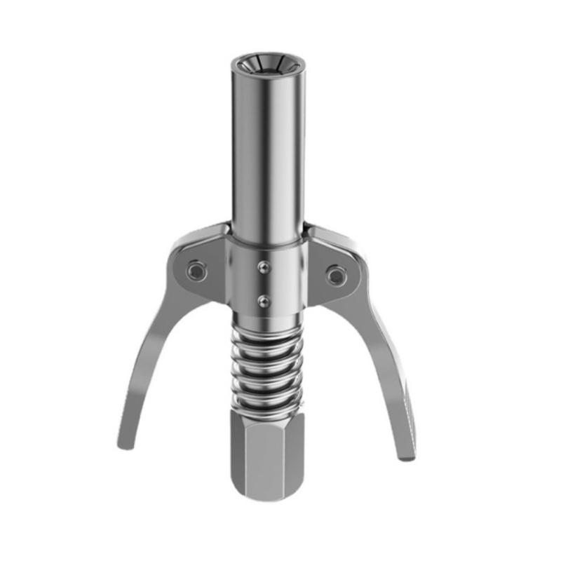 

Соединитель для смазочного пистолета, быстроразъемный замок, двойная ручка, наконечник смазочного пистолета, высокое давление 10000 фунтов на квадратный дюйм, 1/8 дюйма NPT