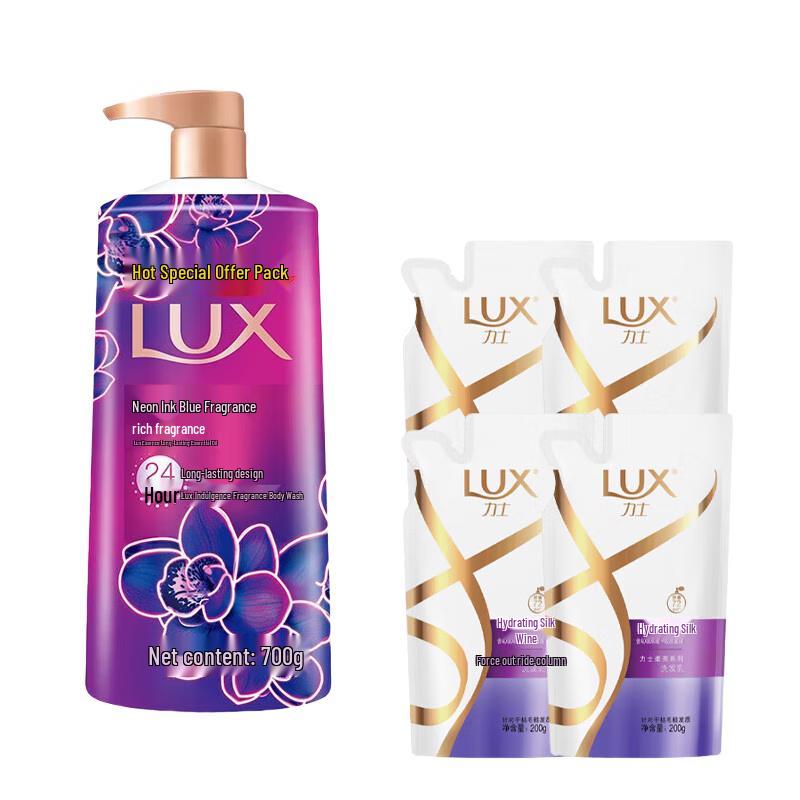 

LUX Refreshing Orchid Scent Body Wash & Shampoo Combo
