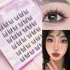 Glue Free Manga Lashes With Jelly Glue Strips 3D False Eyelashes Cat Elf Eyelashes  Party Supplies