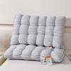 Fluffy Quilted Cooling Pillow Skin-friendly Neck Support Pillow Creative Sleeping Pillow  Hotel