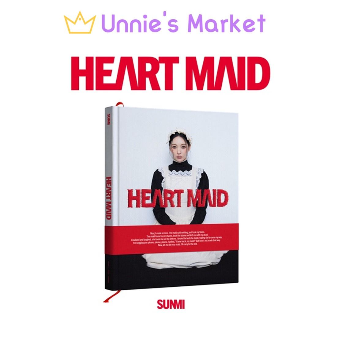

[Pre-order] SUNMI (WONDER GIRLS) - HEART MAID 1st Full Album + Free Gift 1EA