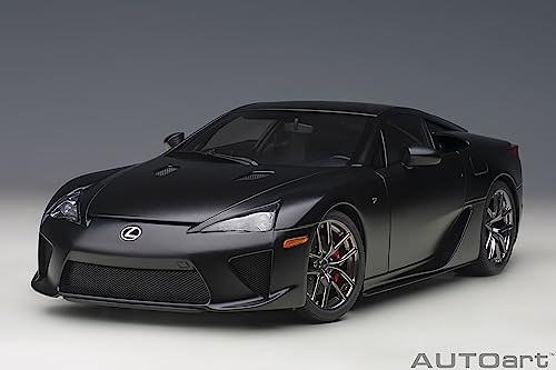 AUTOart 1/18 Lexus LFA (Matte Black) Finished Product