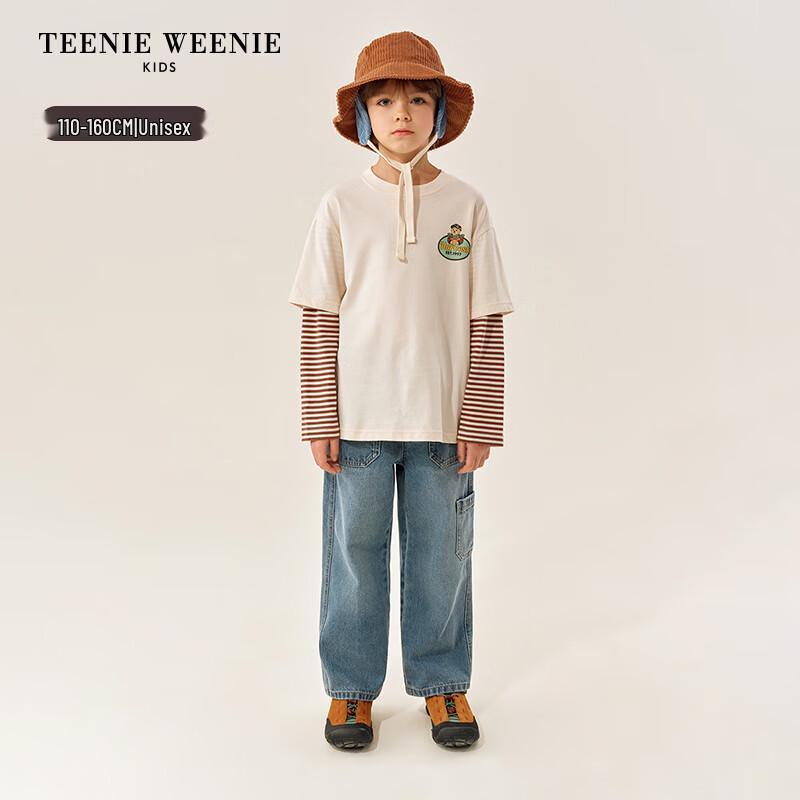 Teenie Weenie Kids Unisex Workwear Straight Jeans XL