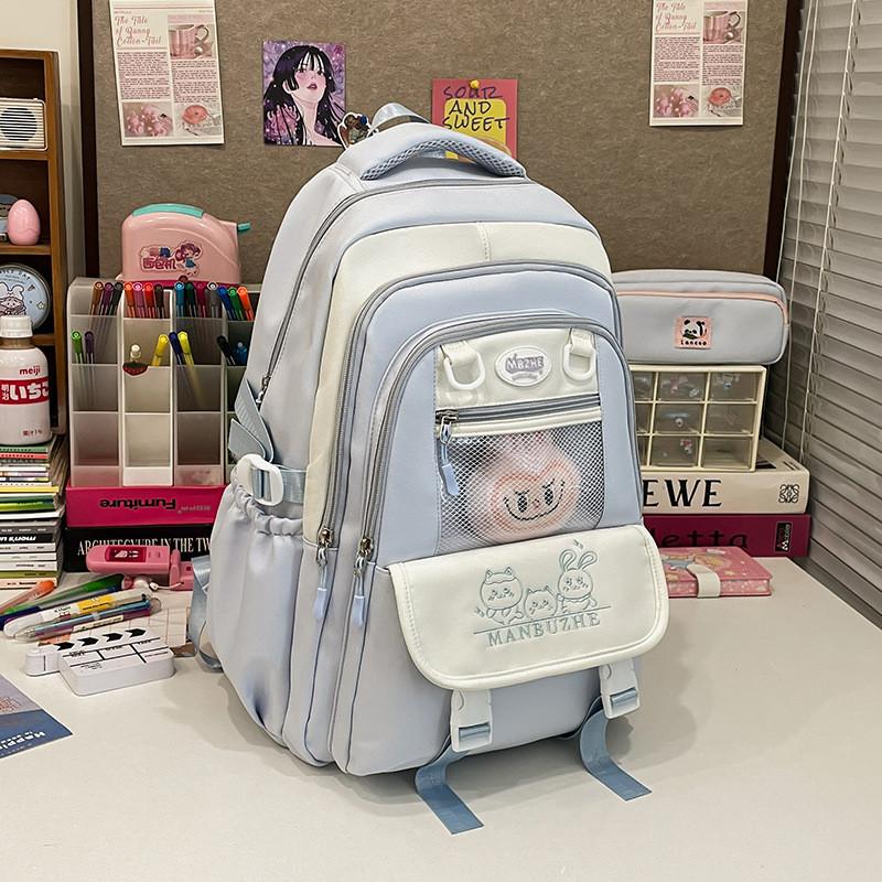 Pattern Cartoon Animal Lightweight Backpack Fashionable And Fresh Bag Student