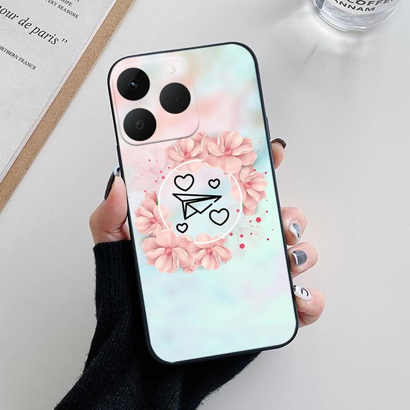 

Чохол для Realme 15T Модний м який силіконовий задній чохол для телефону Realme 15T 15 T Чохол Realme15T 6.57 2025 etui Fundas Милий Realme 15T