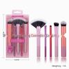 American RT Series 1997 Makeup Brush & Sponge Set: Includes Blush, Blending, Eyeshadow Brushes & Beauty Sponge, Exclusive for Foreign Trade.