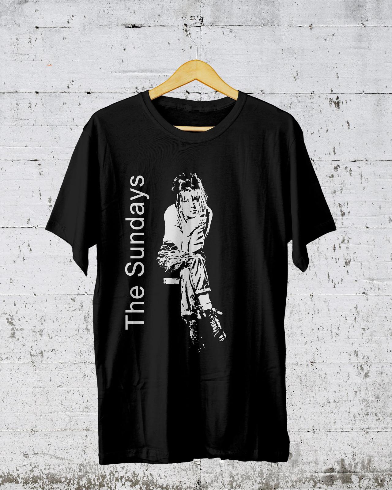 New The Sundays Band Heavy Cotton Black All Size T Shirt For Men CM313 XXXXL