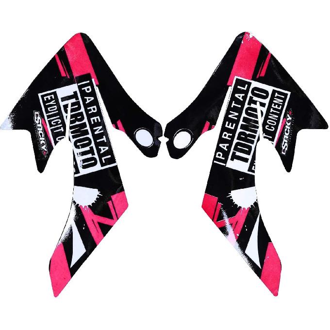 Complete Graphics Decals Stickers Kit for CRF50 XR50 CRF 50 XR 50 Plastics Fairing SDG SSR 107 110 125CC Thumpstar Atomik Dirt Pit Bikes Motorcycle