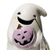 Halloween Ghost Ornaments Cute Ghost Cat Pumpkin Sculpture Spooky Resin Home Decor Desktop