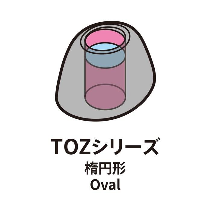Comply TOZ-500 Oval Eartips S Size 1 Pair with Tech Defender - Sound Isolation/Fit/Drop Prevention - 500 Diameter 1 Pair S Size