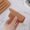 6Pcs Natural Round Wooden Non-slip Slice Cup Mat Coaster Tea Coffee Mug Drinks Holder for DIY Tableware Decor Durable Pad