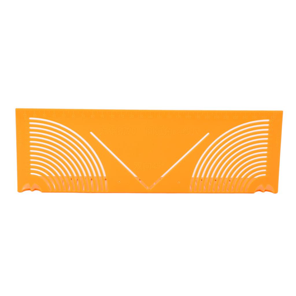 Winkel- und Bogenmarkierungswerkzeug Multifunktionaler Linearer Bogenanreißer Parallellinien-Zeichenwerkzeug für Metall