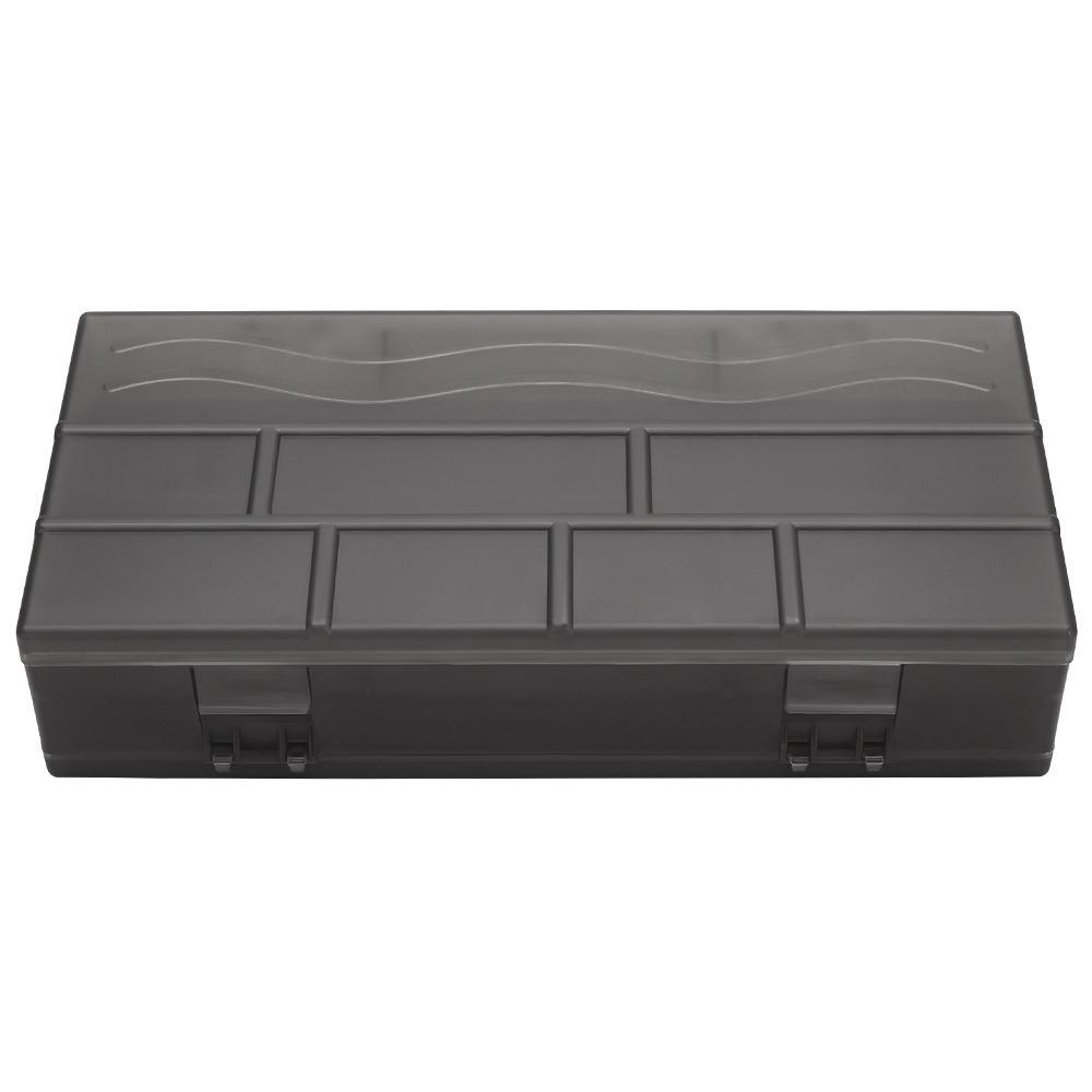 Space Saving Hair Clips Combs Storage Case Multi-grid Compartment Organizer  Barber Shop