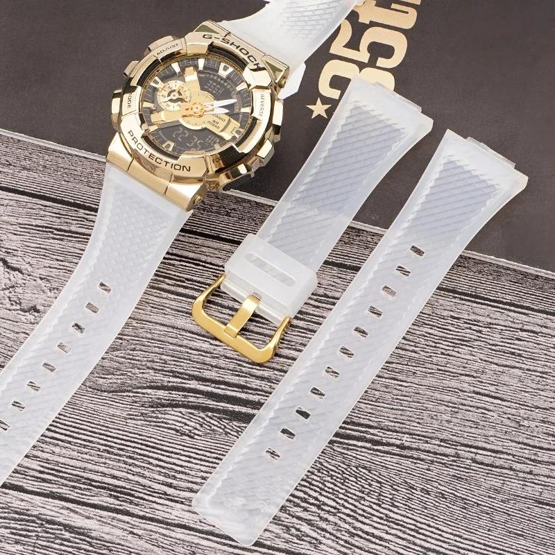 2025 Strap for Casio GSHOCK GM110 GA100/110/120 400 GA-700 800 GD-100 GAL-100 GW-8900 Replace Silicone Rubber Watch Band Bracelet