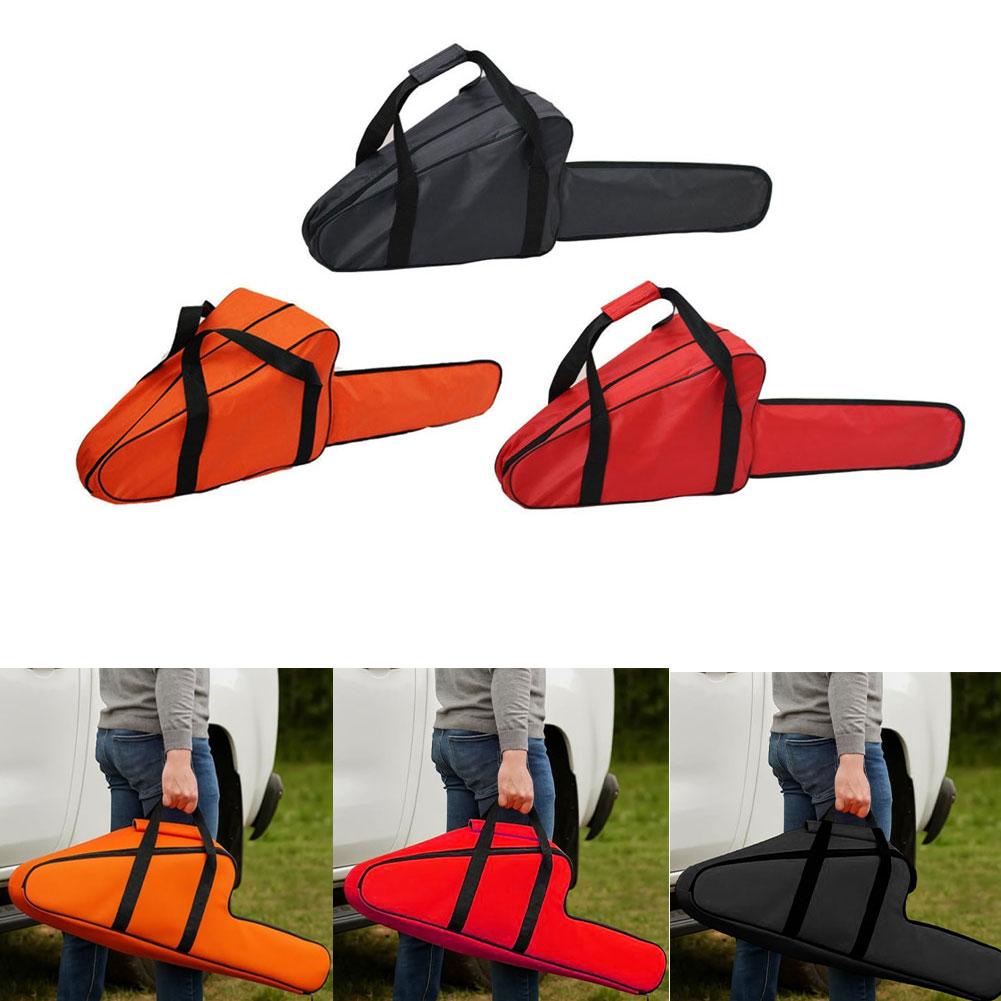 20/16inch Large Capacity Chainsaw Storage Bag 600D Oxford Cloth Waterproof Carrying Pouch Case Portable Electric Saw Accessories