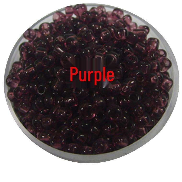 Transparent Glass Rice Beads for DIY Jewelry and Cross Stitch Clothing Accessories